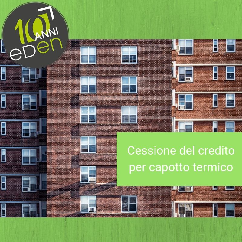 Cessione del credito per cappotto termico su condominio
