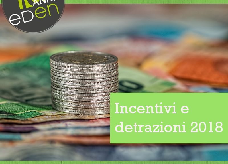 Gruppo Eden incentivi e detrazioni