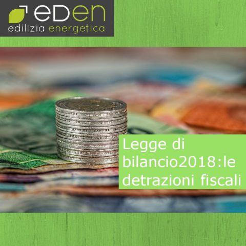 Gruppo Eden detrazioni fiscali