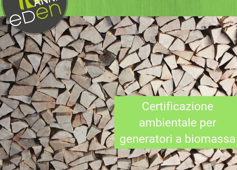 Gruppo Eden certificazione ambientale