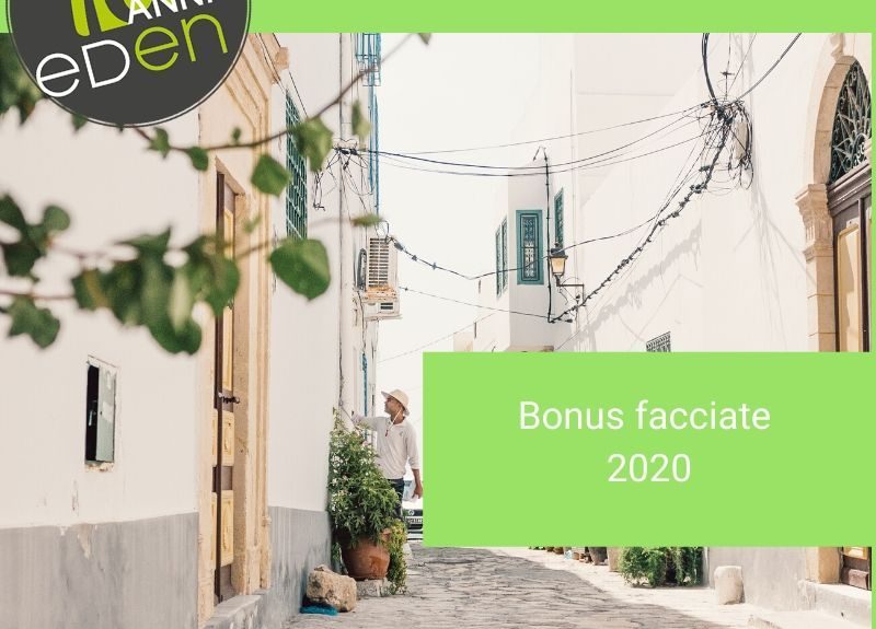 bonus facciate 2020