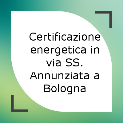 Certificazione energetica condominio a Bologna
