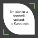 Impianto pannelli radianti Sassuolo