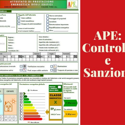 APE sanzioni e controlli