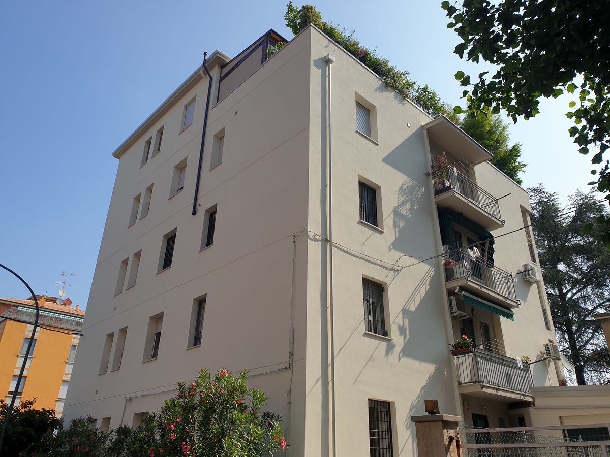 condominio di via Treves riqualificato